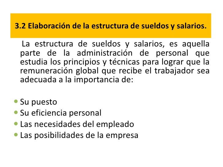 Semana 13 política salarial