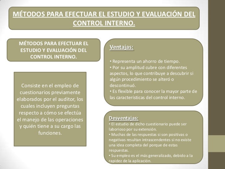 control interno