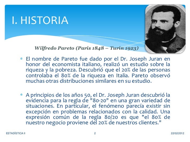Diagrama De Pareto Quien Lo Invento