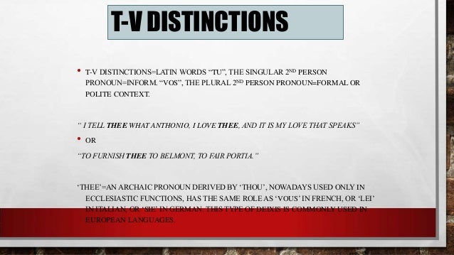 an example anaphora of