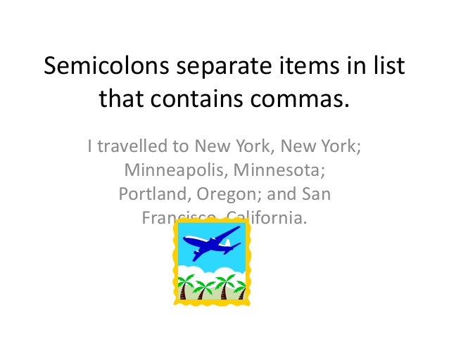 compound sentence with semicolon