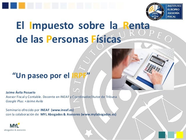 IMPUESTO A LA RENTA PERSONAS FISICAS impuesto a la renta personas fisicas: