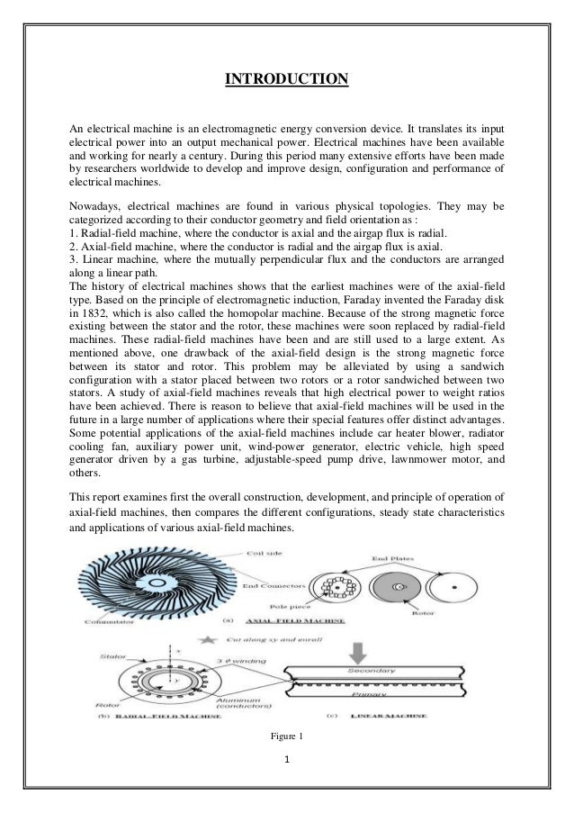 seminar electrical report