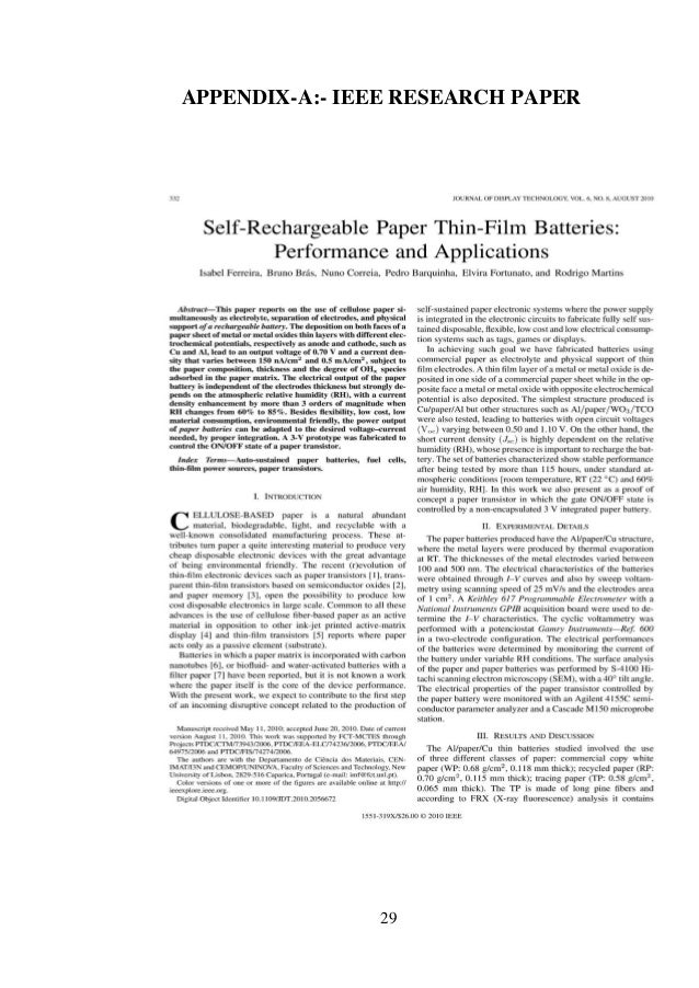 Samples of research paper topics