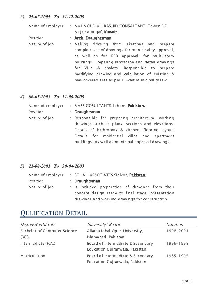 architectural draftsman resume drafter resume sample