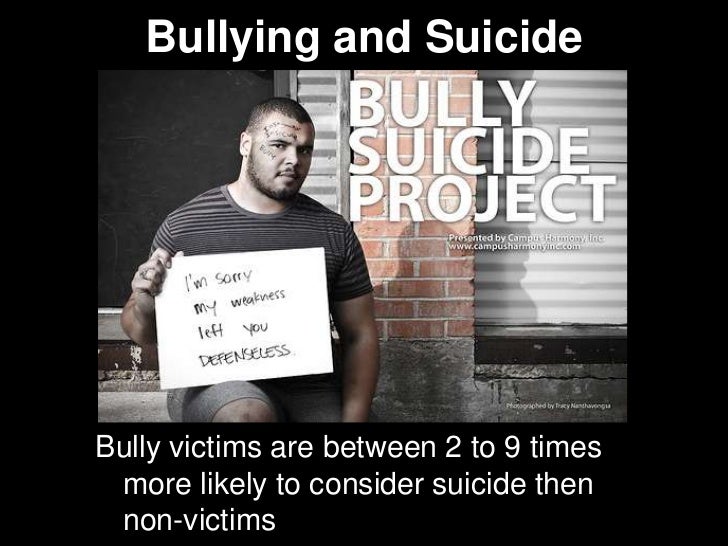 Argument thesis on bullying