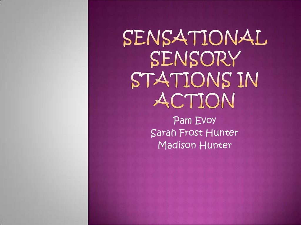 Sensational Sensory Stations in Action