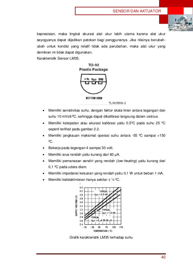 Sensor Dan Aktuator Sensor Dan Aktuator