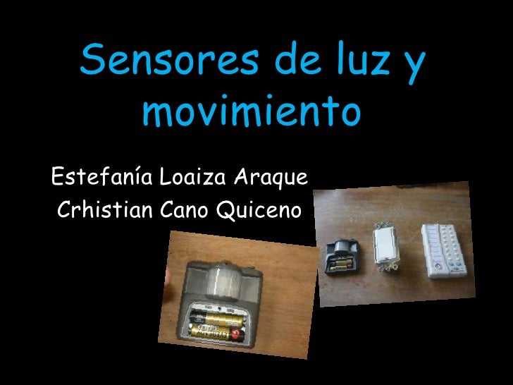 Sensores de luz y movimiento (2)