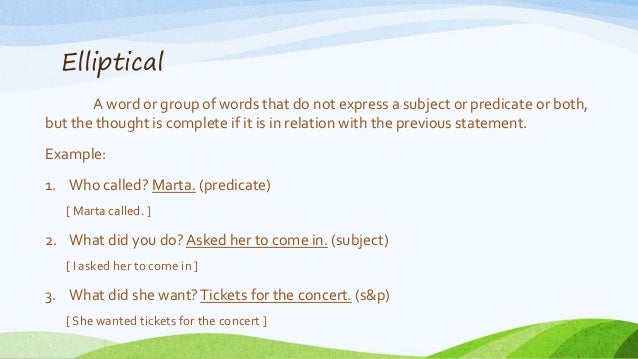 Sentence Basic Sentence Structure