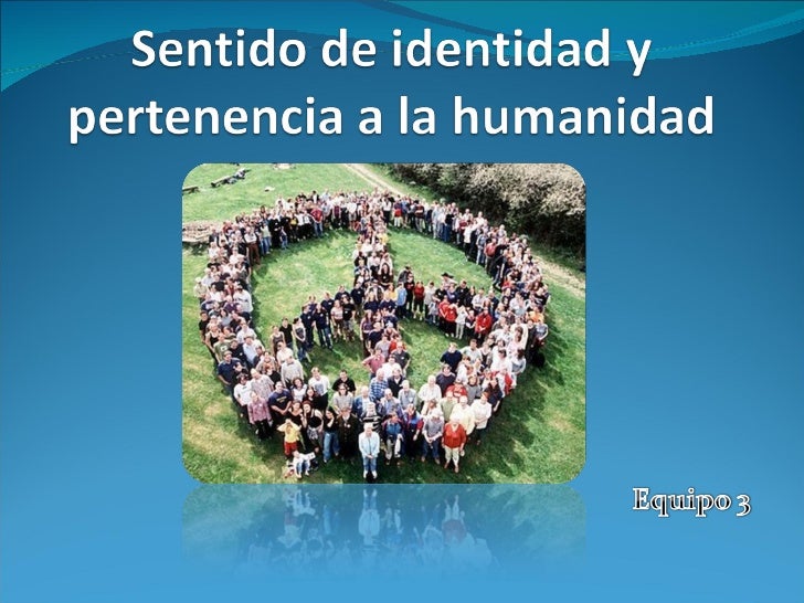 Sentido De Identidad 1..