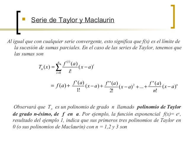 Polinomio De Taylor De Grado 2