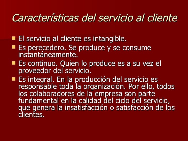 Servicio Al Cliente