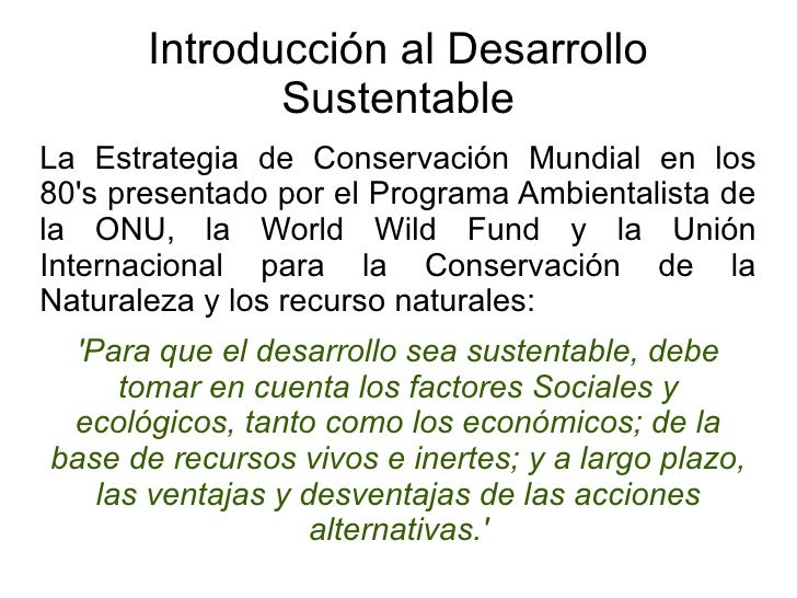 Sesion 1 introduccion sustentabilidad