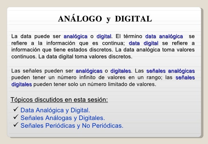 Resultado de imagen para definicion de señal analogica