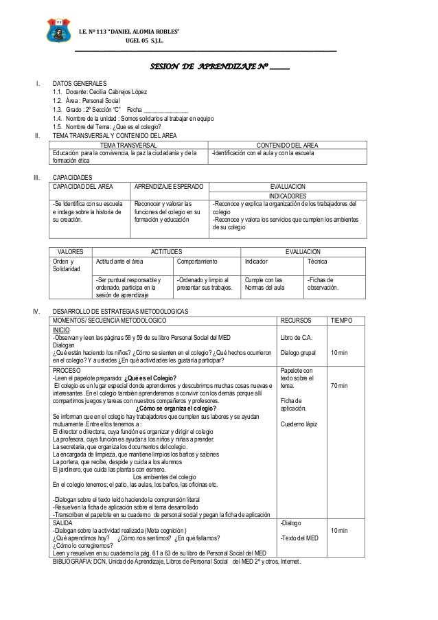 Sesion de aprendizaje nº.docx6 Sesion de aprendizaje nº.docx6