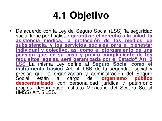 Articulo 41 Ley Del Seguro Social es.slideshare.net