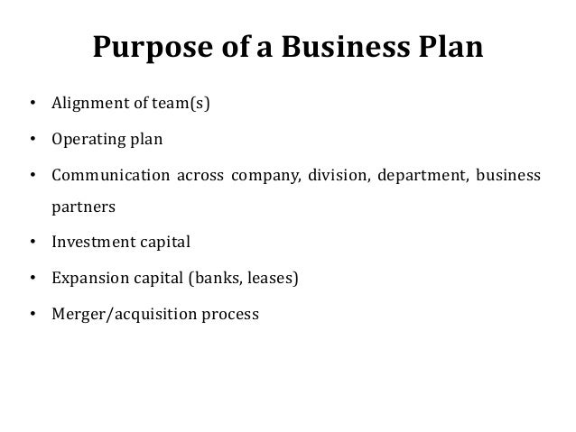 Purpose of business plan in entrepreneurship picture