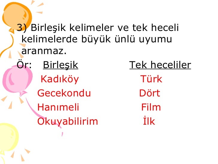 Ses özellikleri