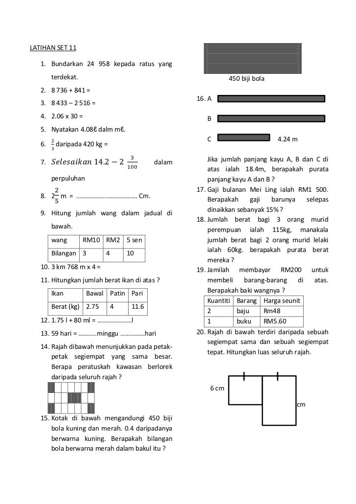 Set soalan kertas 2-upsr