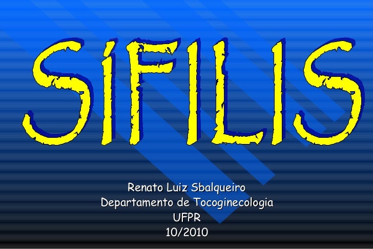 DIAGNOSTICO SIFILIS diagnostico sifilis: