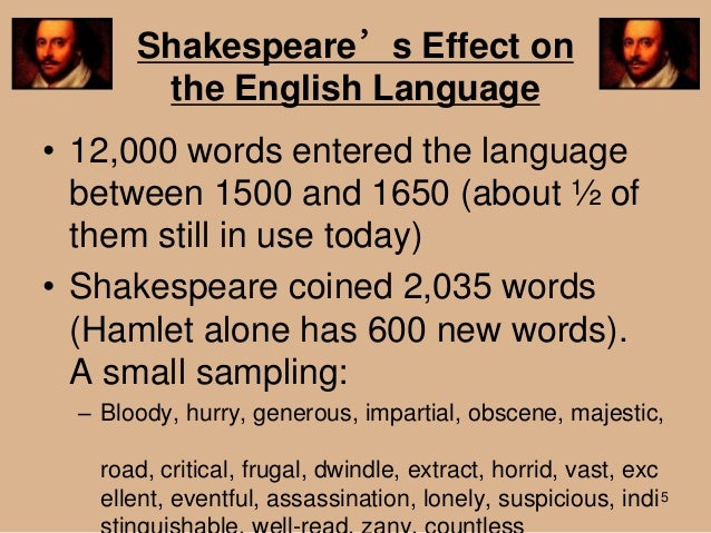 William Shakespeare english language William Shakespeare english language