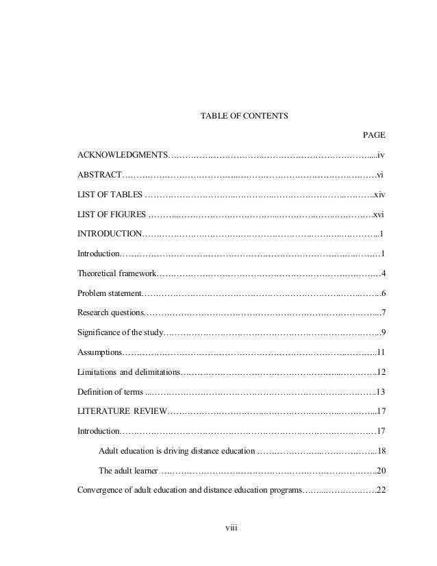 Doctoral Dissertation Distance Education Military