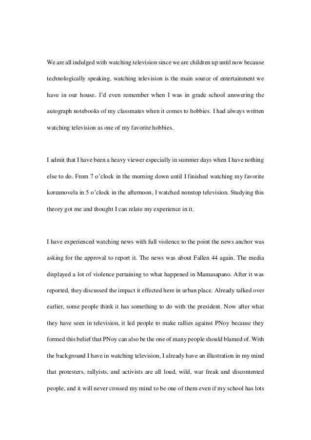 history of television short essay Essays - largest database of quality sample essays and research papers on conclusion on television. history of television short essay Essays - largest database of quality sample essays and research papers on conclusion on television.
