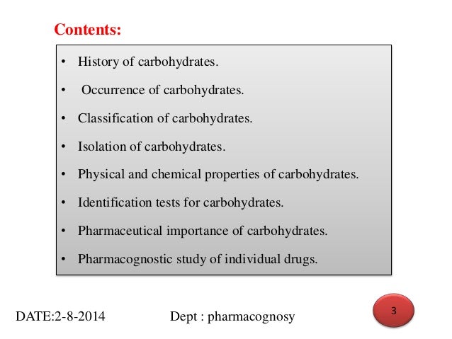 carbohydrates ppt