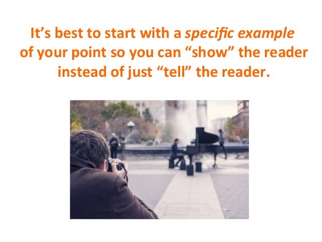 How to write a short essay