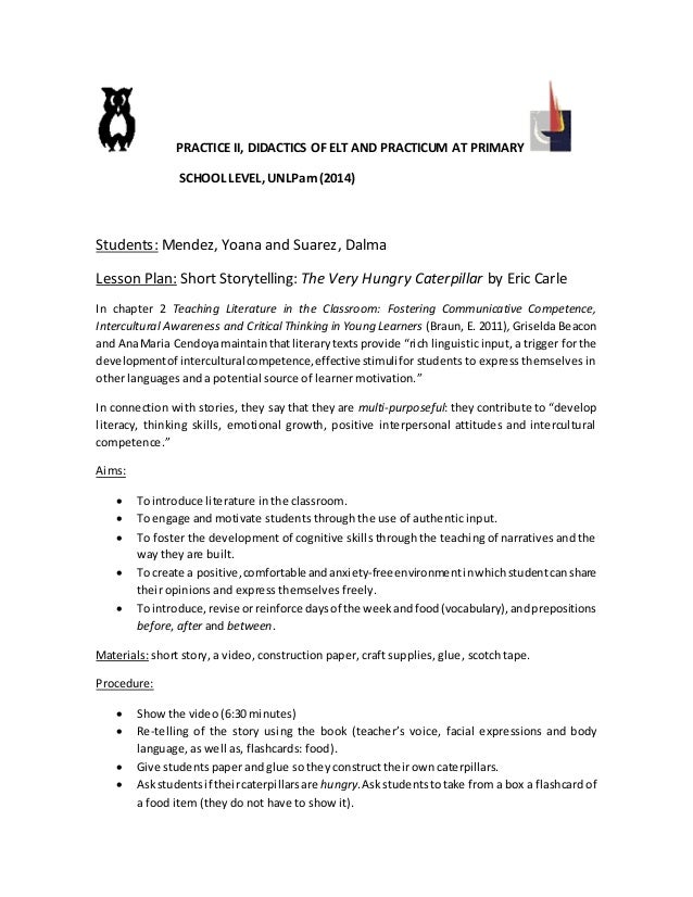 sample lesson plan for preschool