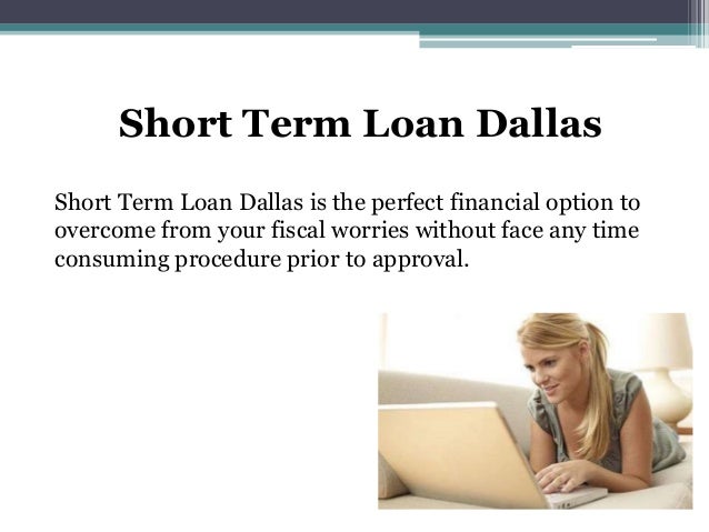 Short term financing options