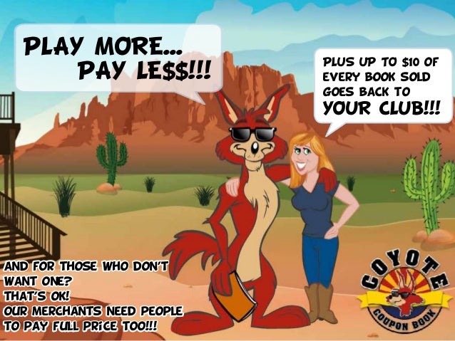 Coyote coupon book