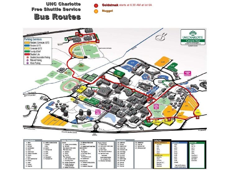 UNC Charlotte Shuttle Map & Schedule