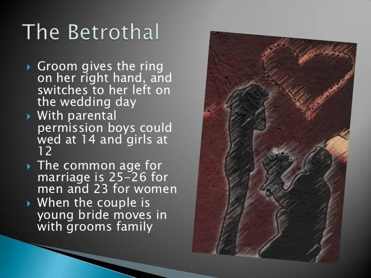 Marriage Customs in The Elizabethan Era