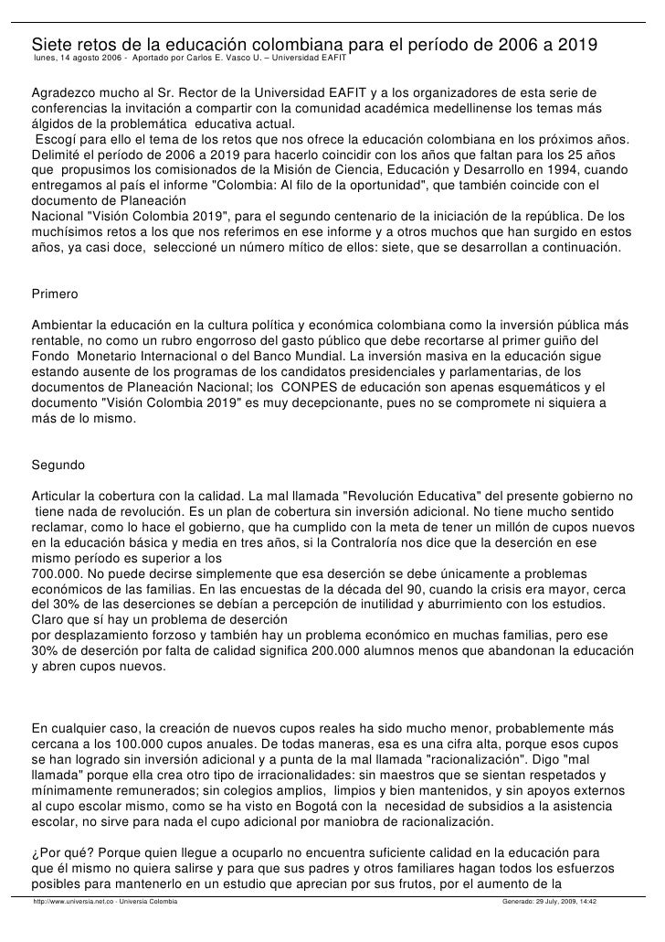 E EDUCACION COLOMBIA e educacion colombia: