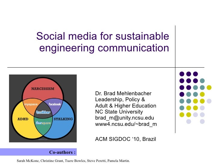 social media for sustainable engineering communication sustainable engineering