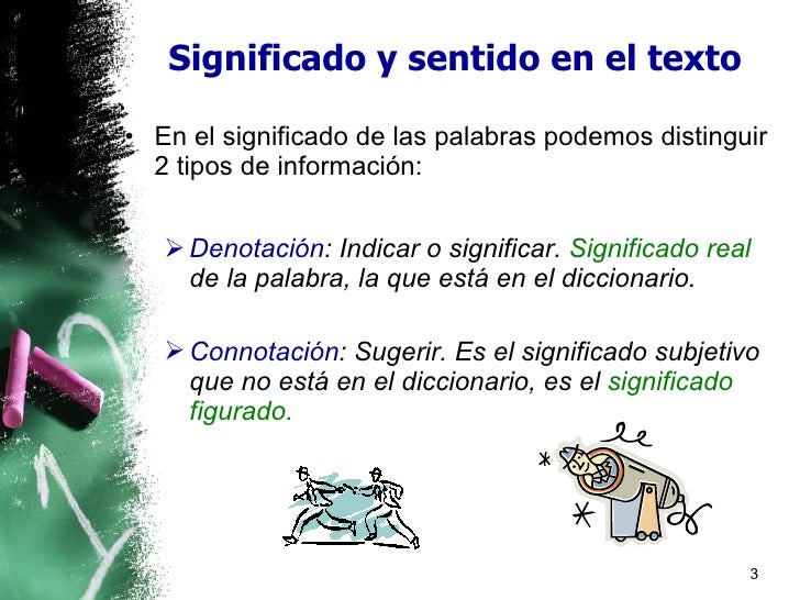 La Comprensión Del Texto Sentido Y Significado
