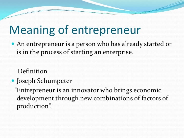Entrepreneurship Meaning Sa Tagalog - Management And Leadership