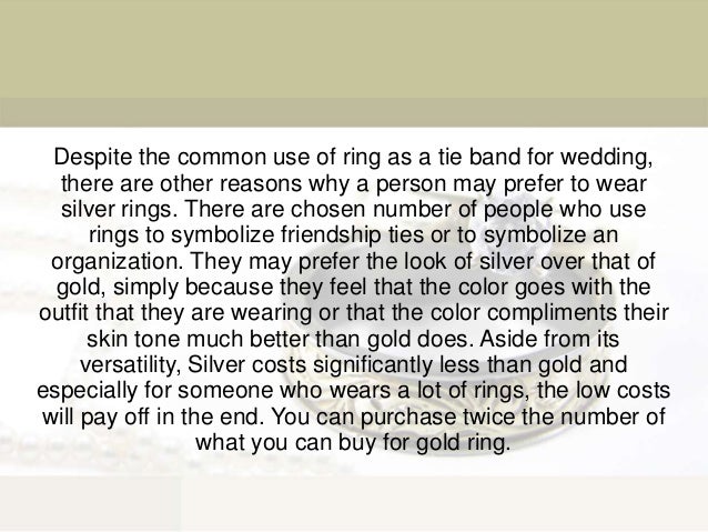 Wedding ring worn on thumb