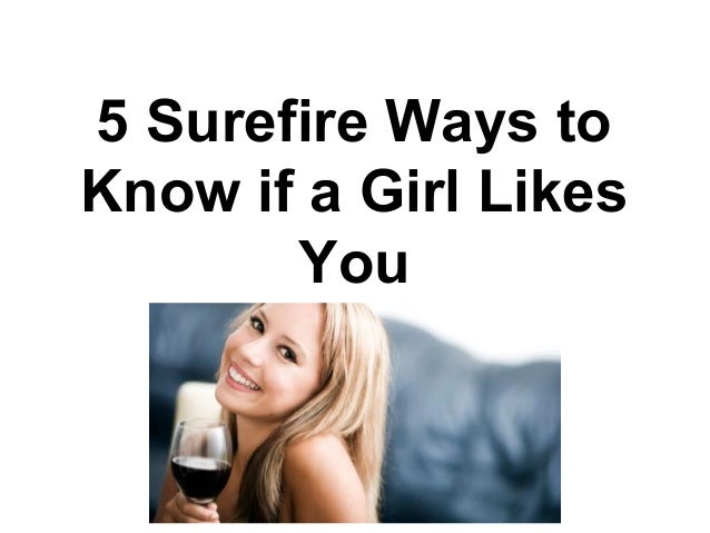 How To Know If A Girl Likes You 5 Signs A Girl Likes You Vs 5 Sign…