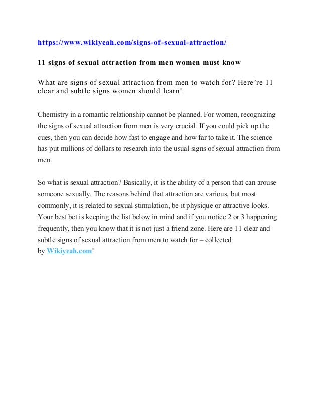 signs of human attraction signs of human attraction