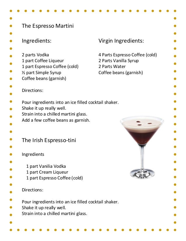 Watch Espresso Martini Recipe video Watch Espresso Martini Recipe video