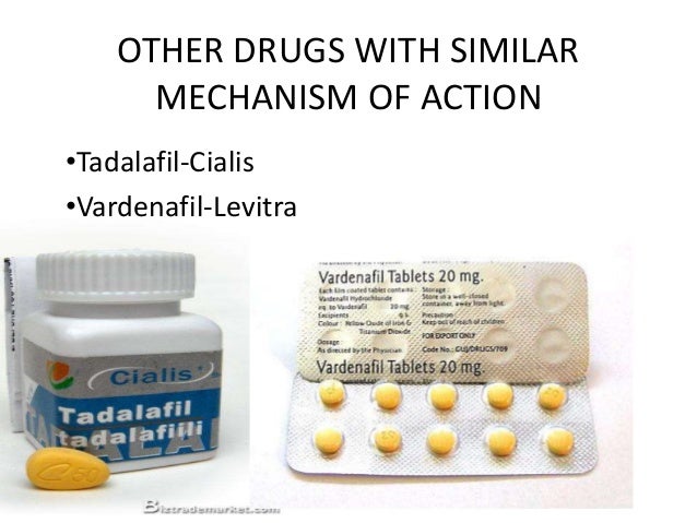 Viagra mechanism of action