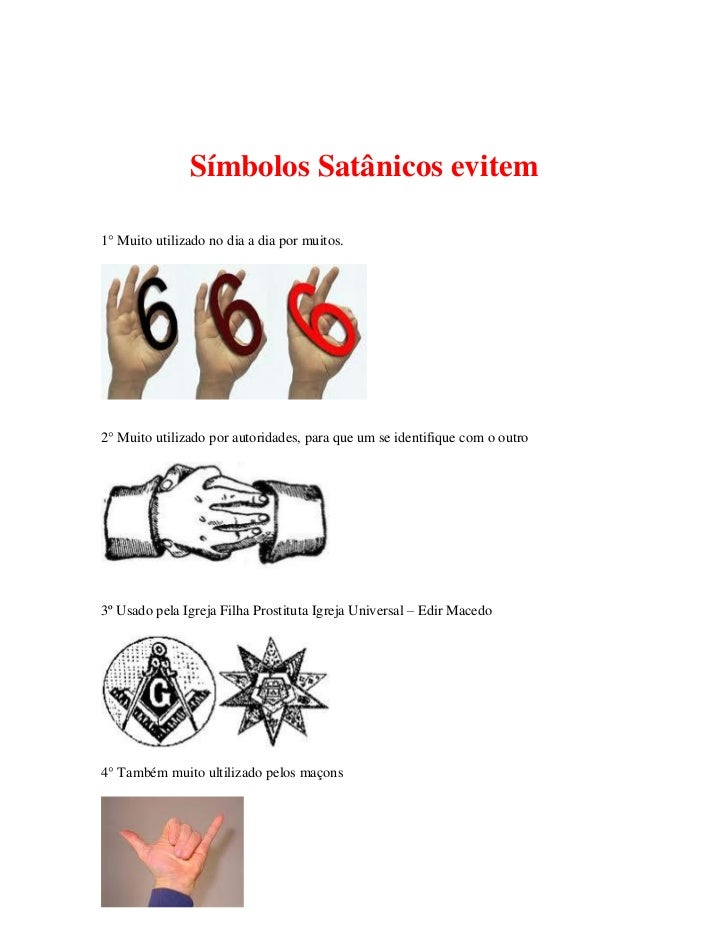 Simbolos satanicos Simbolos satanicos