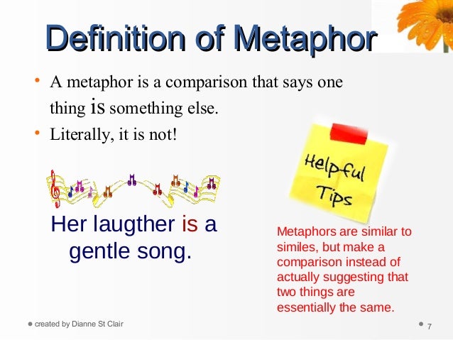 meaning of life and literary metaphorical Definition of metaphor in english: ‘so if my garden is a metaphor for my life now then i'm in big trouble which literary protagonist are you. meaning of life and literary metaphorical Definition of metaphor in english: ‘so if my garden is a metaphor for my life now then i'm in big trouble which literary protagonist are you.