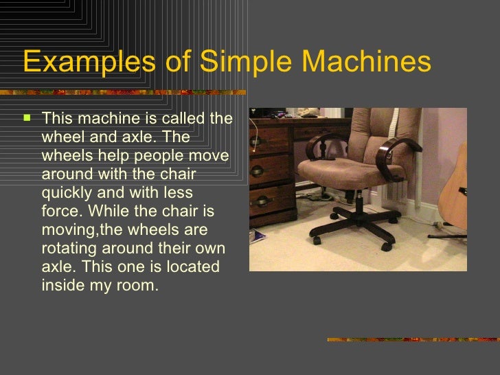Essay on simple machines
