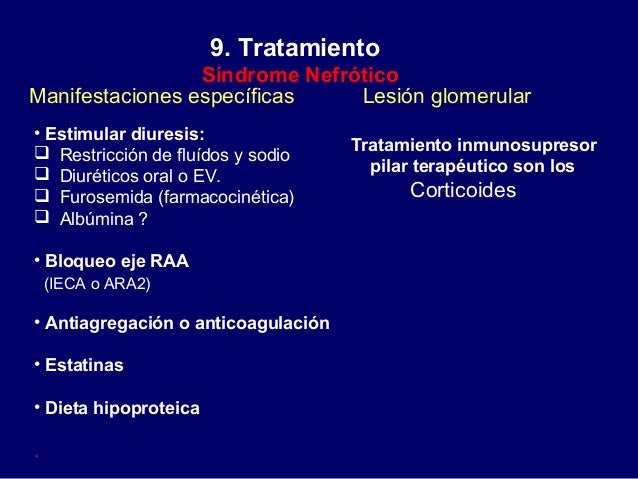 Dieta Hiperproteica Sindrome Nefrotico