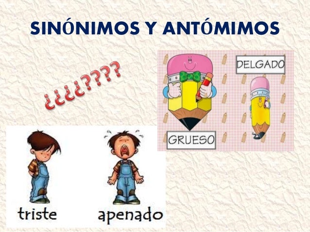 Apresentar sinonimos