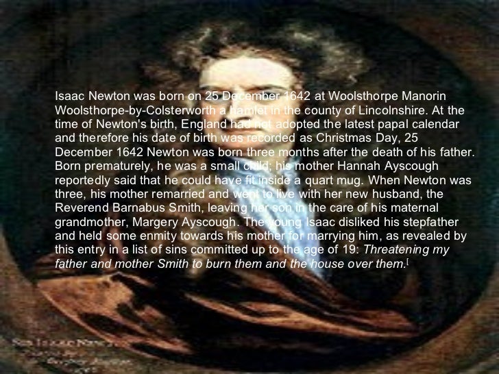 Sir isaac newton essay kids